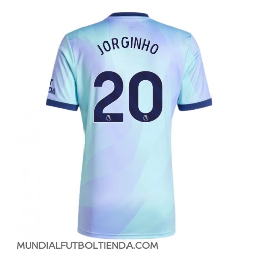 Camiseta Arsenal Jorginho Frello #20 Tercera Equipación Replica 2024-25 mangas cortas